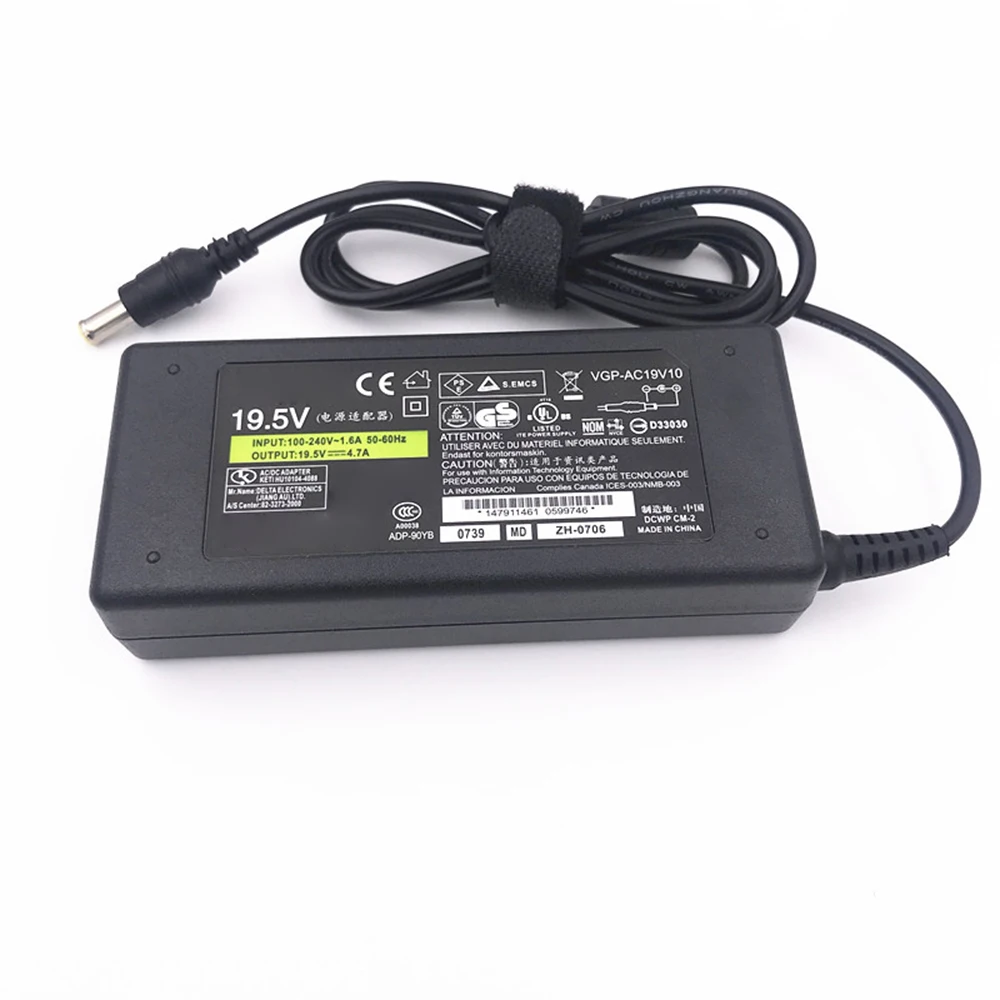 

For ACDP-045S02 ACDP-045S03 Laptop Charger Adapter 19.5V 4.36A 90W 6.5MM*4.4MM
