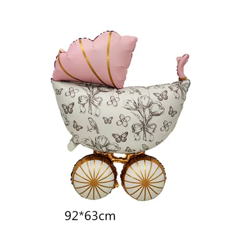 Матовый зеленый розовый воздушный шар Oh Baby