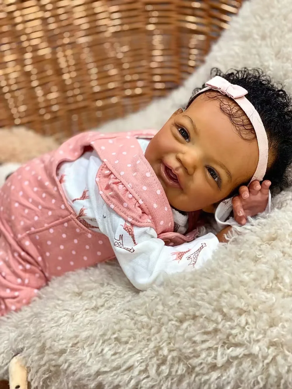 FBBD Индивидуальная ограниченная поставка 48 см Reborn Baby Charlie с укорененными волосами