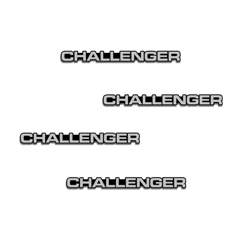 4 шт./компл. Автомобильная интерьерная наклейка для Dodge Durango Journey Ram Challenger Калибр