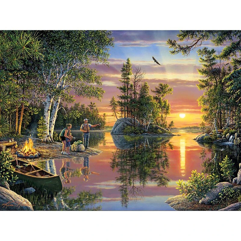 

5D Diamond Painting New Arrivals Nature Scenery Diamond Mosaic Display Picture Of Rhinestones diamond painting tools