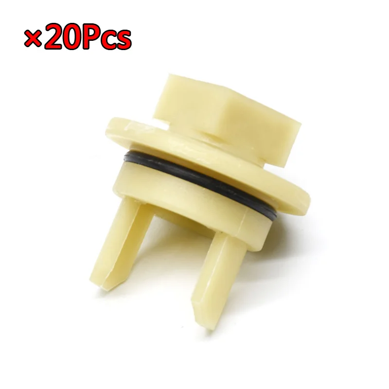 

20PC Meat Grinder Pinion Parts Mincer Plastic Gear Screw Auger Bushing Coupling Sleeve 418076 for Bosch MFW1501 1545 1550 MUM4 5