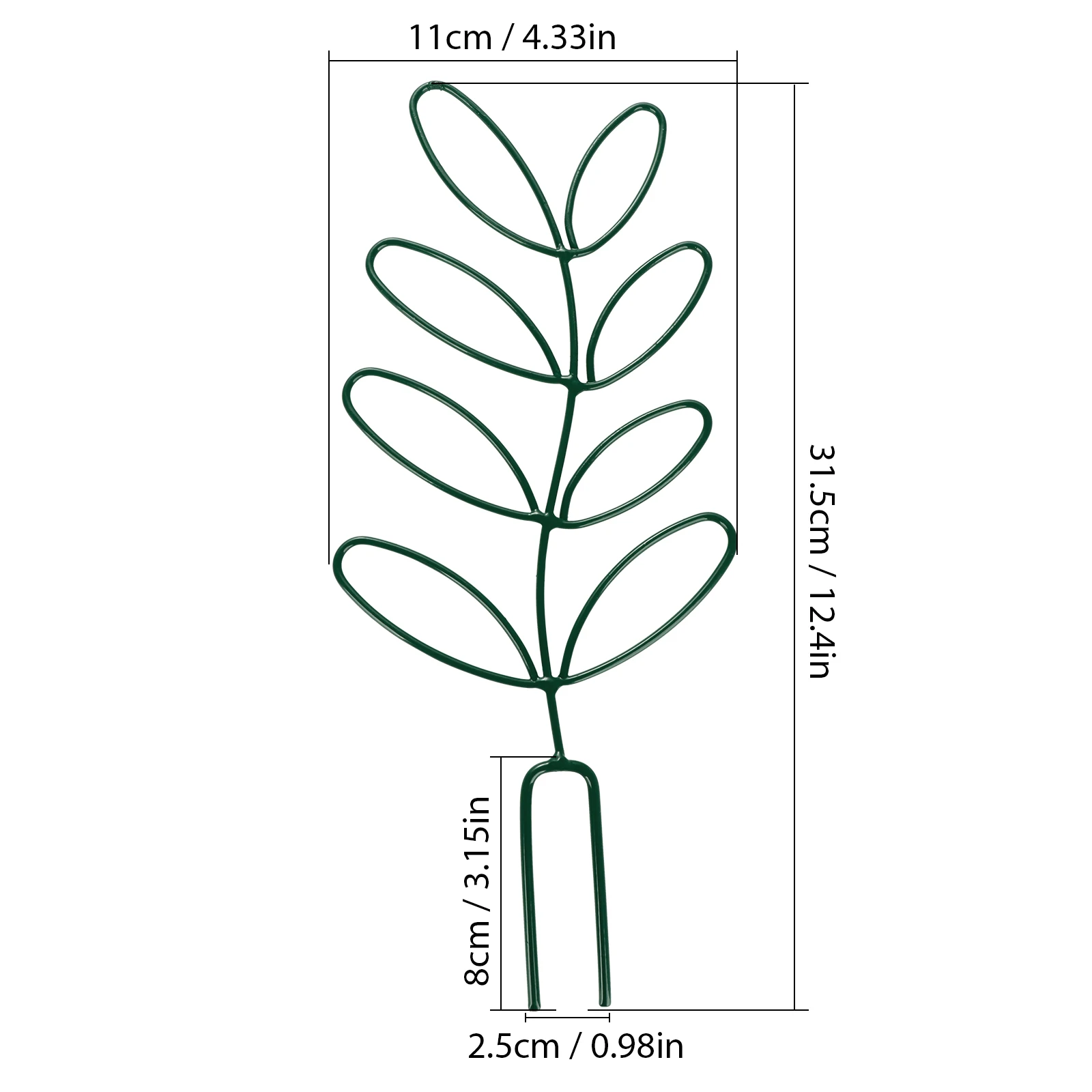 Plant Trellises Leaf Support Stand Beautiful Easily To Use Reused Black New Durable Rattan Climbing Iron Flower Rack - купить по
