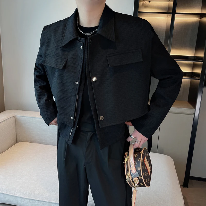 Dawu Xiaowu Design Sense куртка жилет комплект из двух предметов мужская весенняя корейская