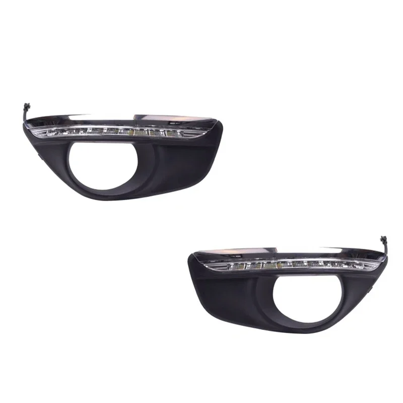 Для Hyundai Santa Fe SantaFe 2010 2011 2012 дневные ходовые огни светильник DRL светодиодный