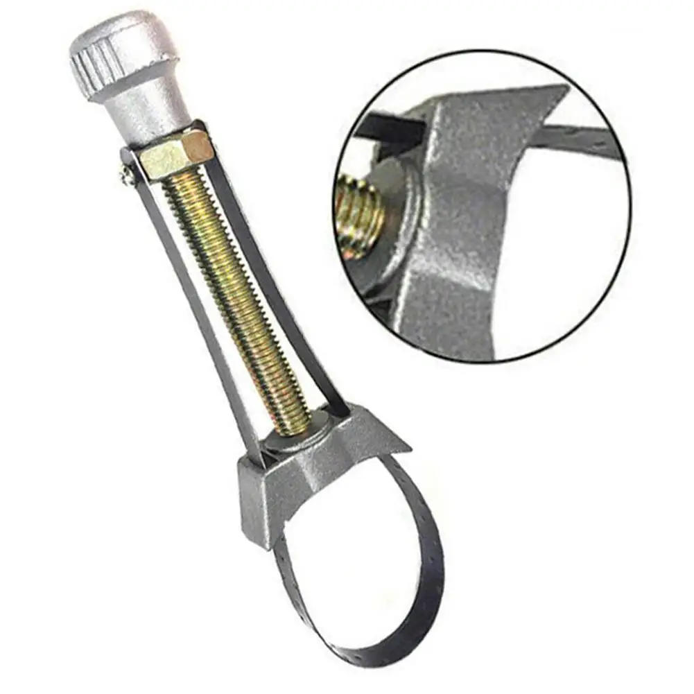 

Car Auto Oil Filter Wrench Removal Tool Spanner Strap Wrench 60mm To 120mm Diameter Adjustable Oil Filter Wrench Repair Tool