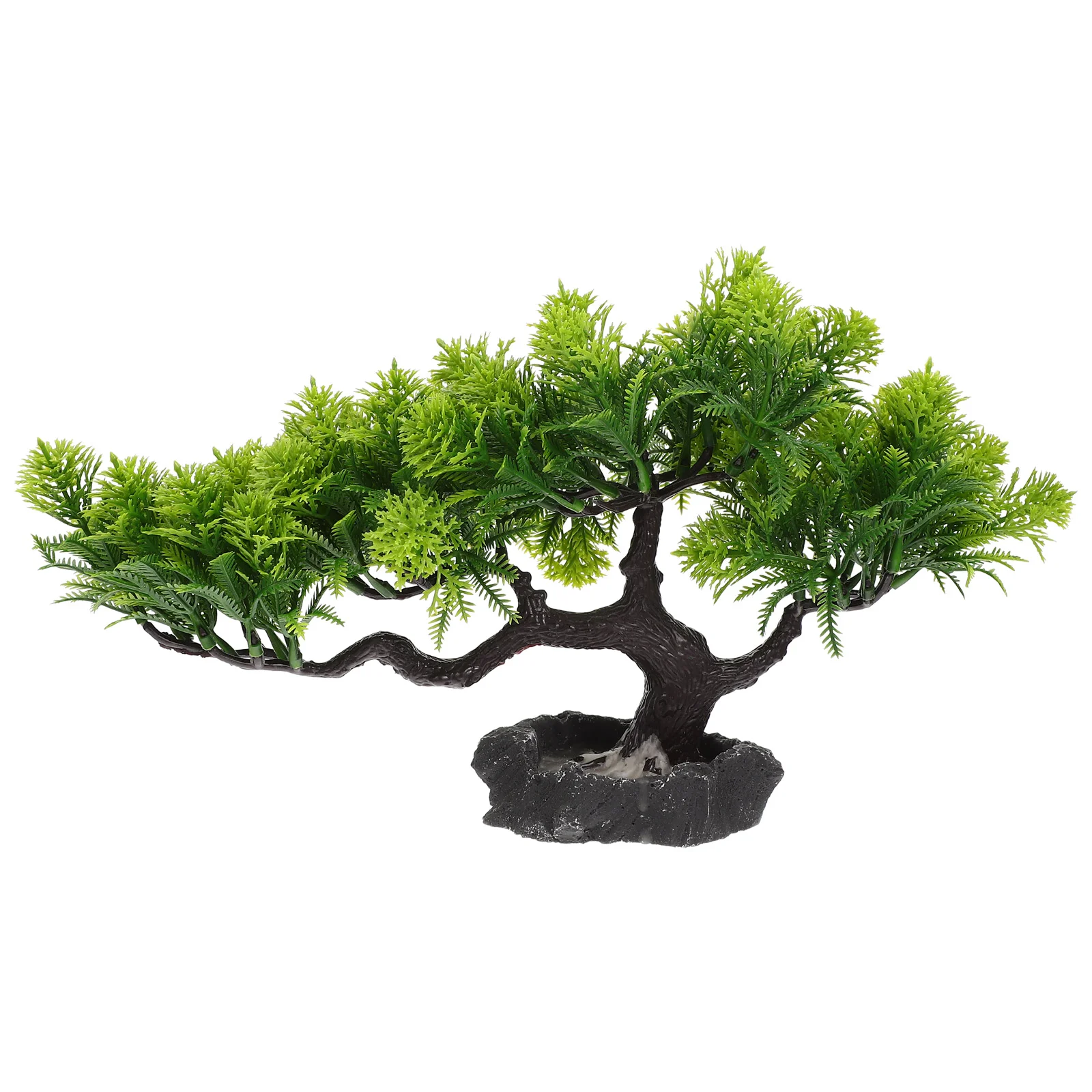 

Tree Plate Bonsai Decorations Sushipine Japanese Sashimi Fakefaux Artificial Juniper Decor Traytank Ice Zen Garden Landscape