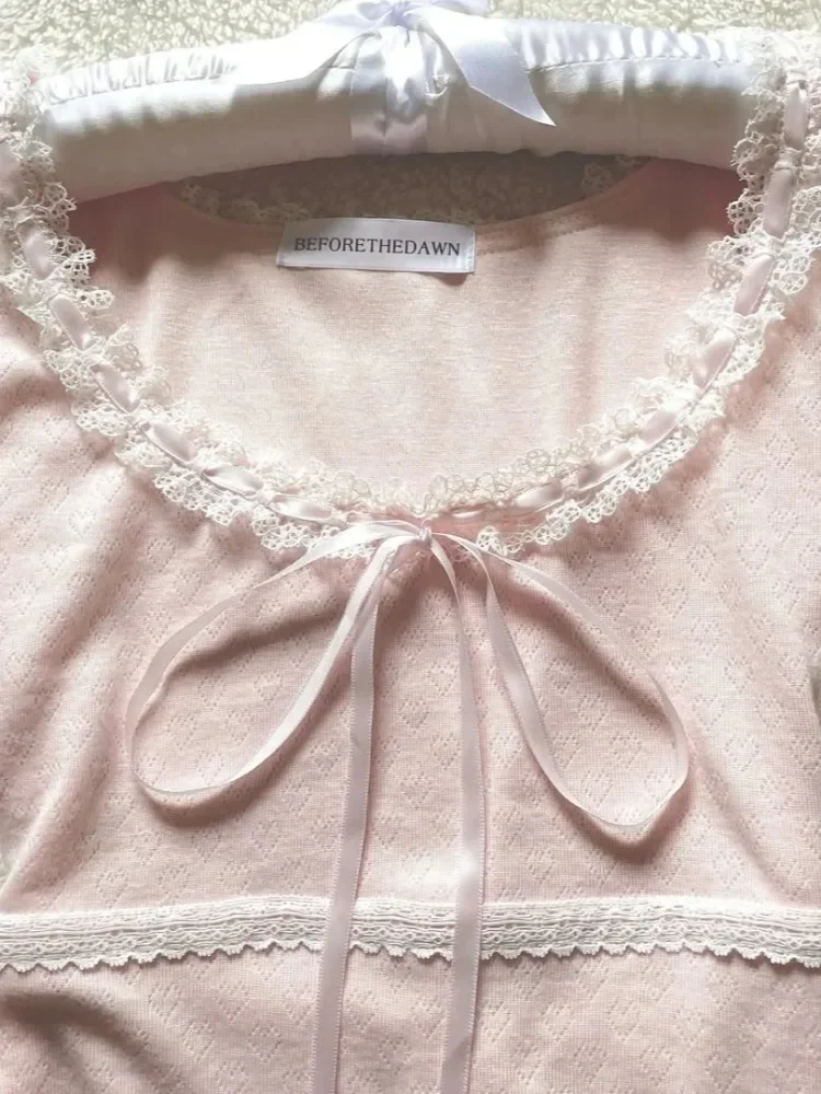 Футболки Ropa Mujer, женская одежда, кружевные футболки с короткими рукавами и круглым вырезом, модная повседневная летняя футболка в Корейском стиле, каваи (art.: 3920cd1b95f02) - 3920cd1b95f02