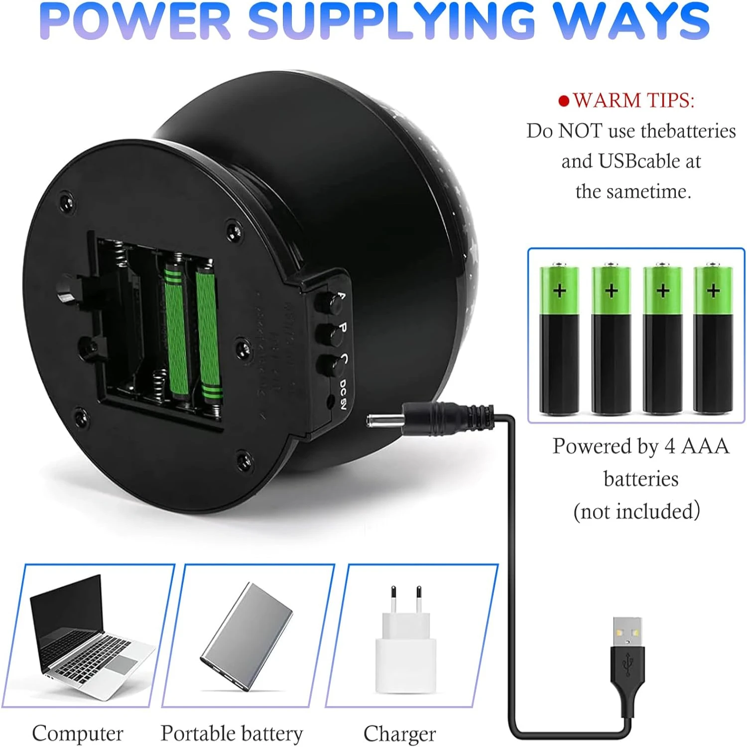 Потрясающая вращающаяся лампа со звездами улучшает декор для детской спальни с