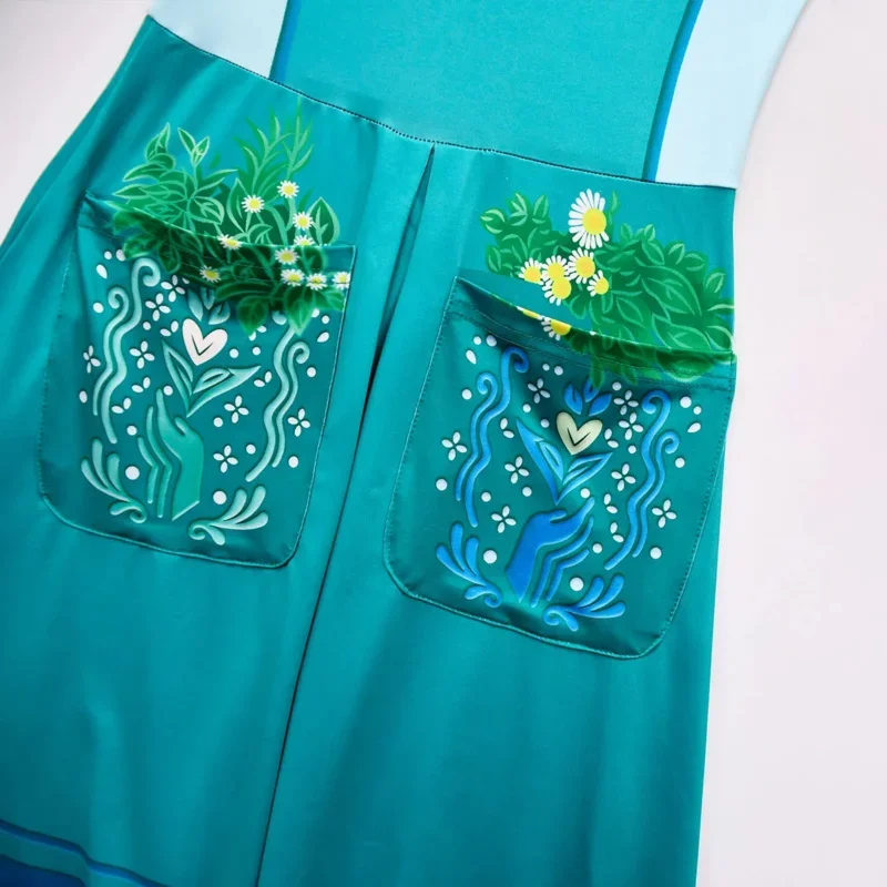 Костюм для косплея Encanto женщин и девочек Джульетта Мадригал семейная вечеринка