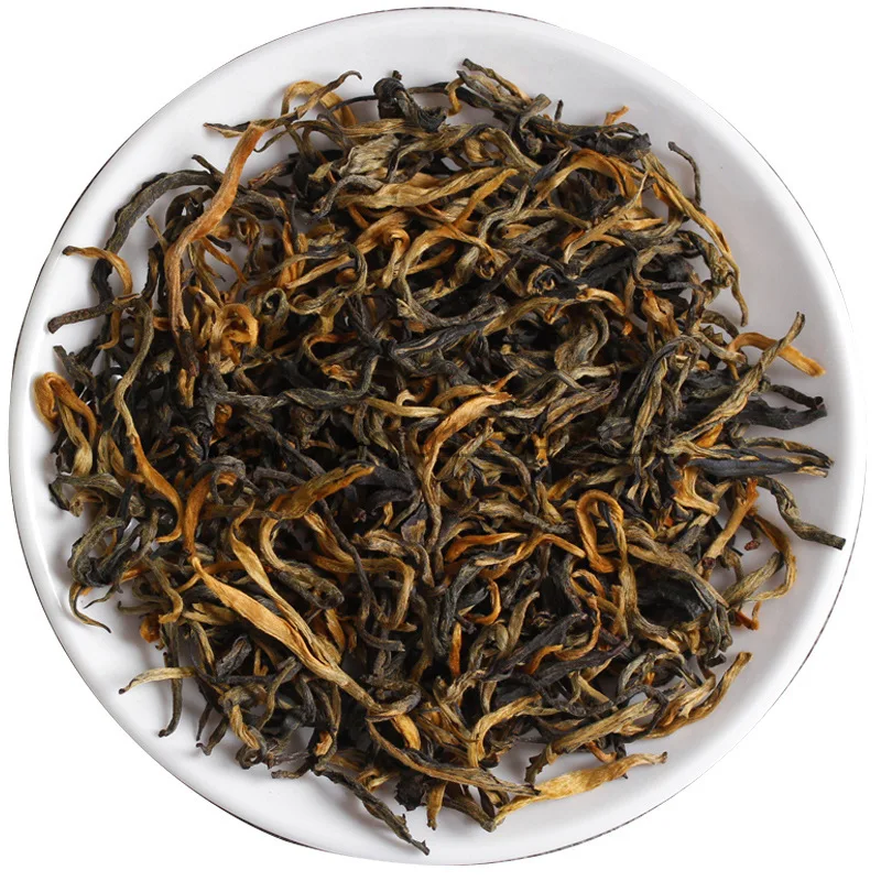 

China Scented Yunnan Fragrance Flower Black Tea Yunnan Red Tea Ancient Tree Fengqing Weight Loss Health Care Slimming No Tea Pot