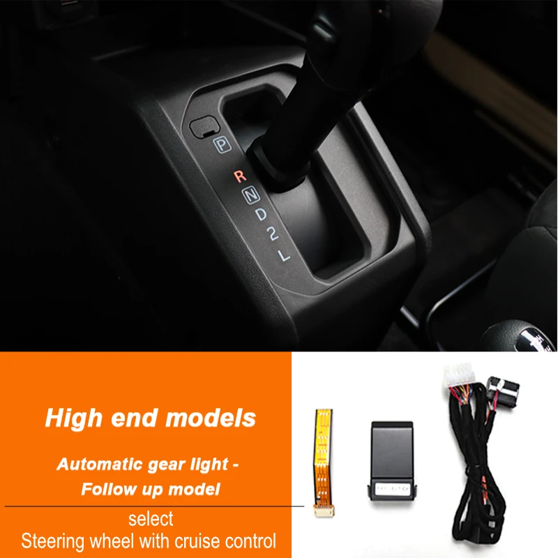 

Модернизированный светодиодный светильник для автоматической коробки передач, подходит для Suzuki Jimny JB64 Sierra JB74W 2019 2025, внутренние автоаксессуары