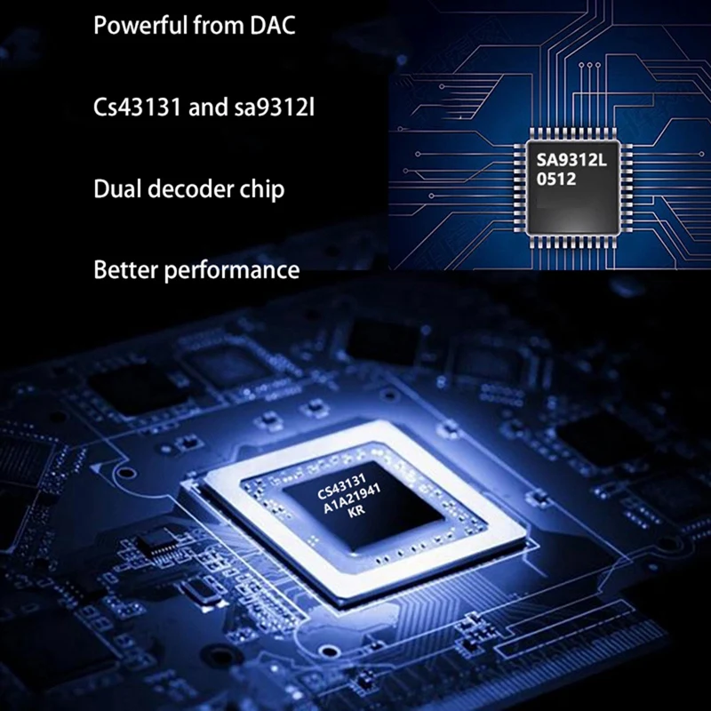 Декодер DSD256 с разъемами типа C и 3 5 мм для наушников Android