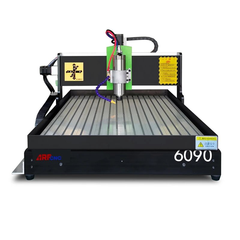 3/4 оси ЧПУ 6040 стальной Золотой Алюминиевый металлический гравировальный станок
