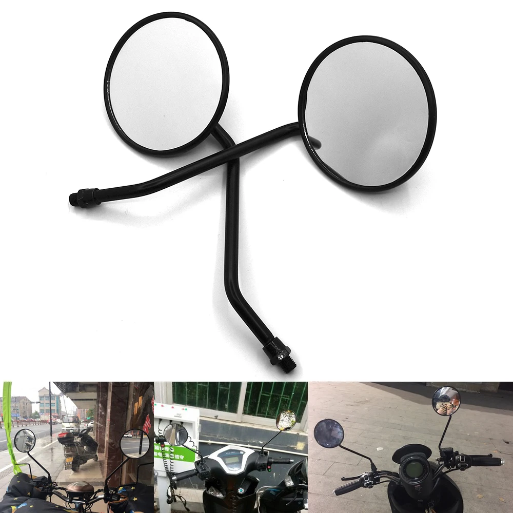 

2 шт./1 пара 10 мм Универсальные Мотоциклетные аксессуары зеркала заднего вида для Victory Ducati Yamaha kawasaki Honda Suzuki KTM BMW