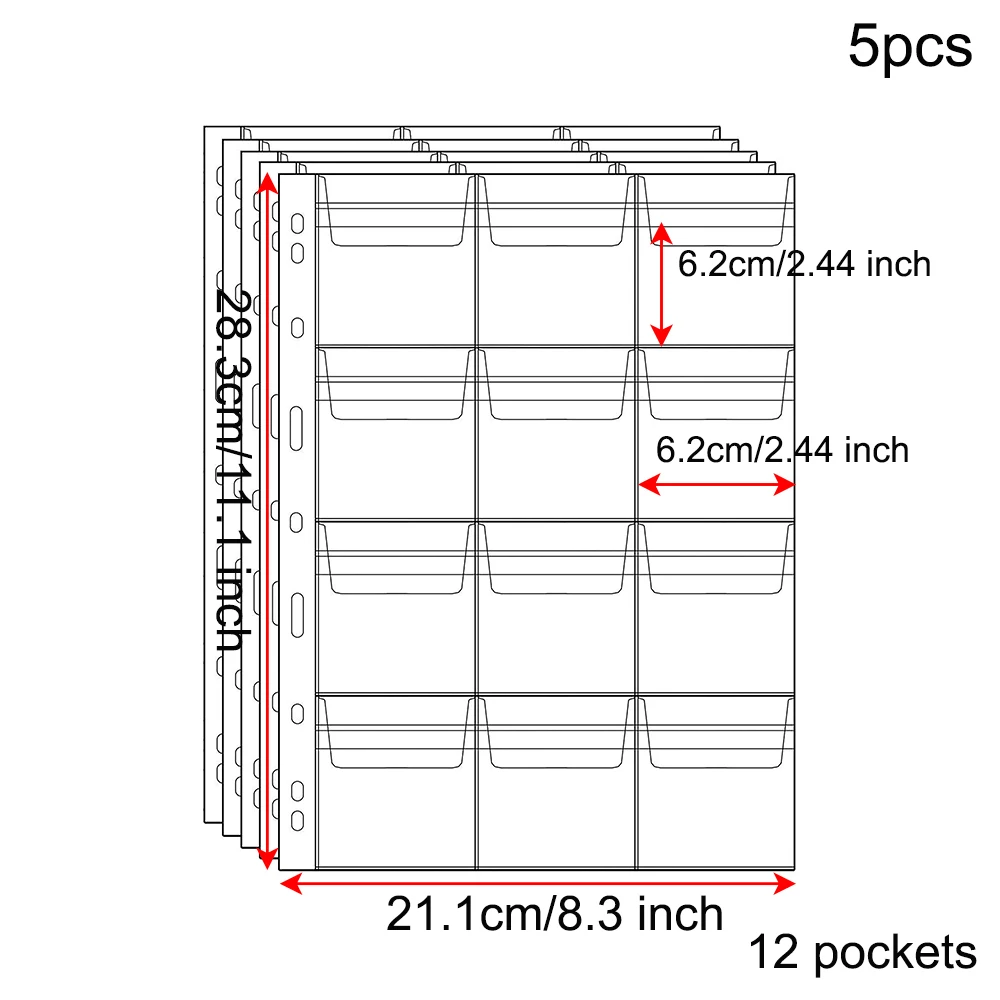 Страницы для монет 12/20/30/42