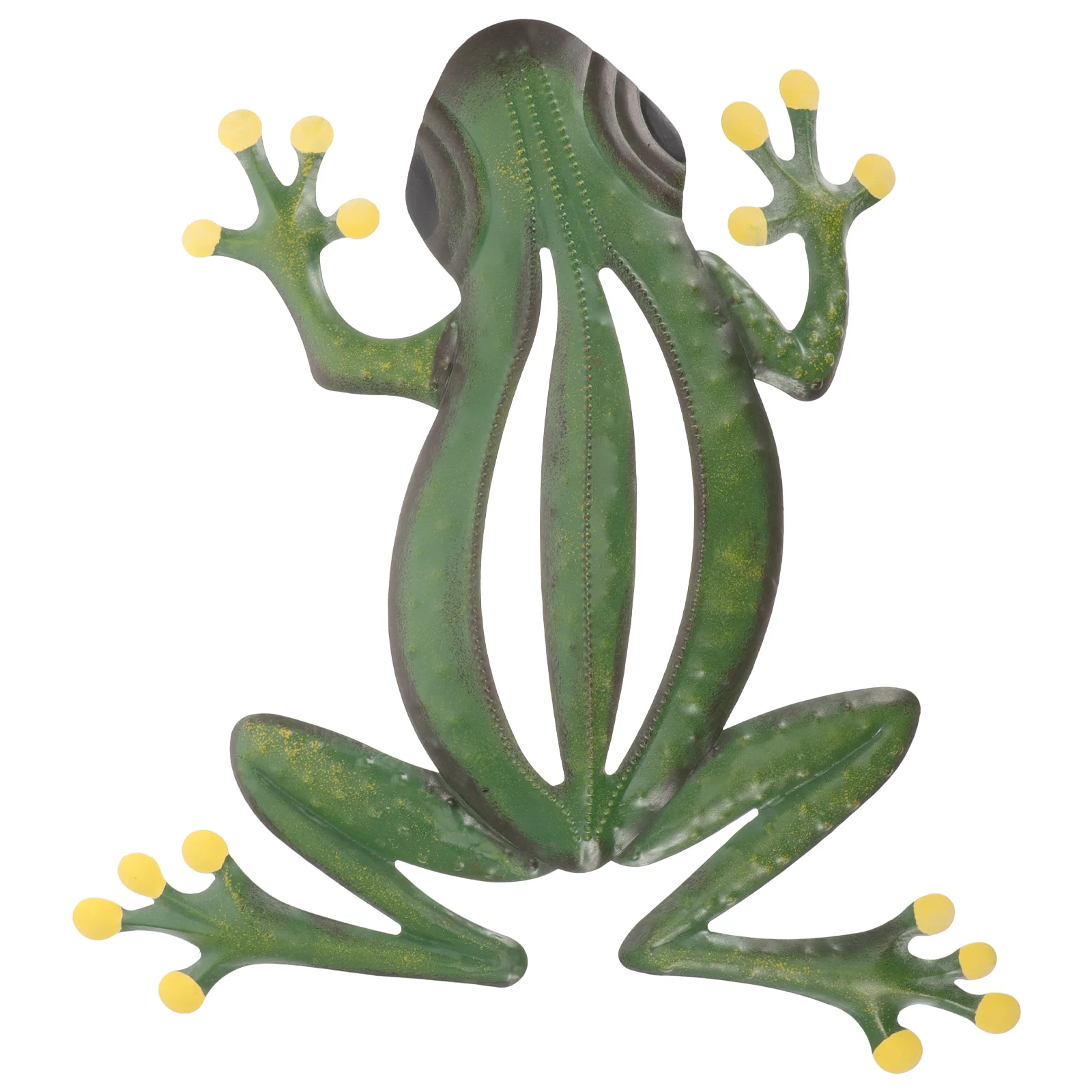 

Wall Decor Frog Hanging Decoration Outdoor Metal Ornaments Garden Tall Wrought Iron Craft