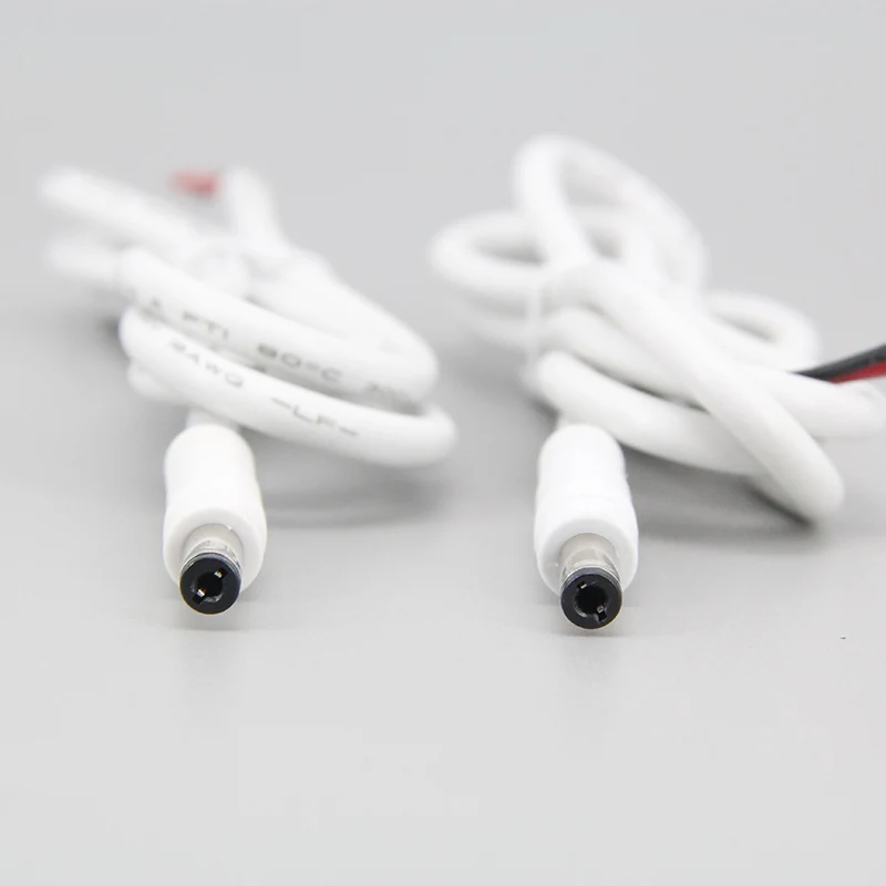 0 2 м/1 м 18awg 7A Штекерный кабель постоянного тока DC женский Разъем Удлинительный