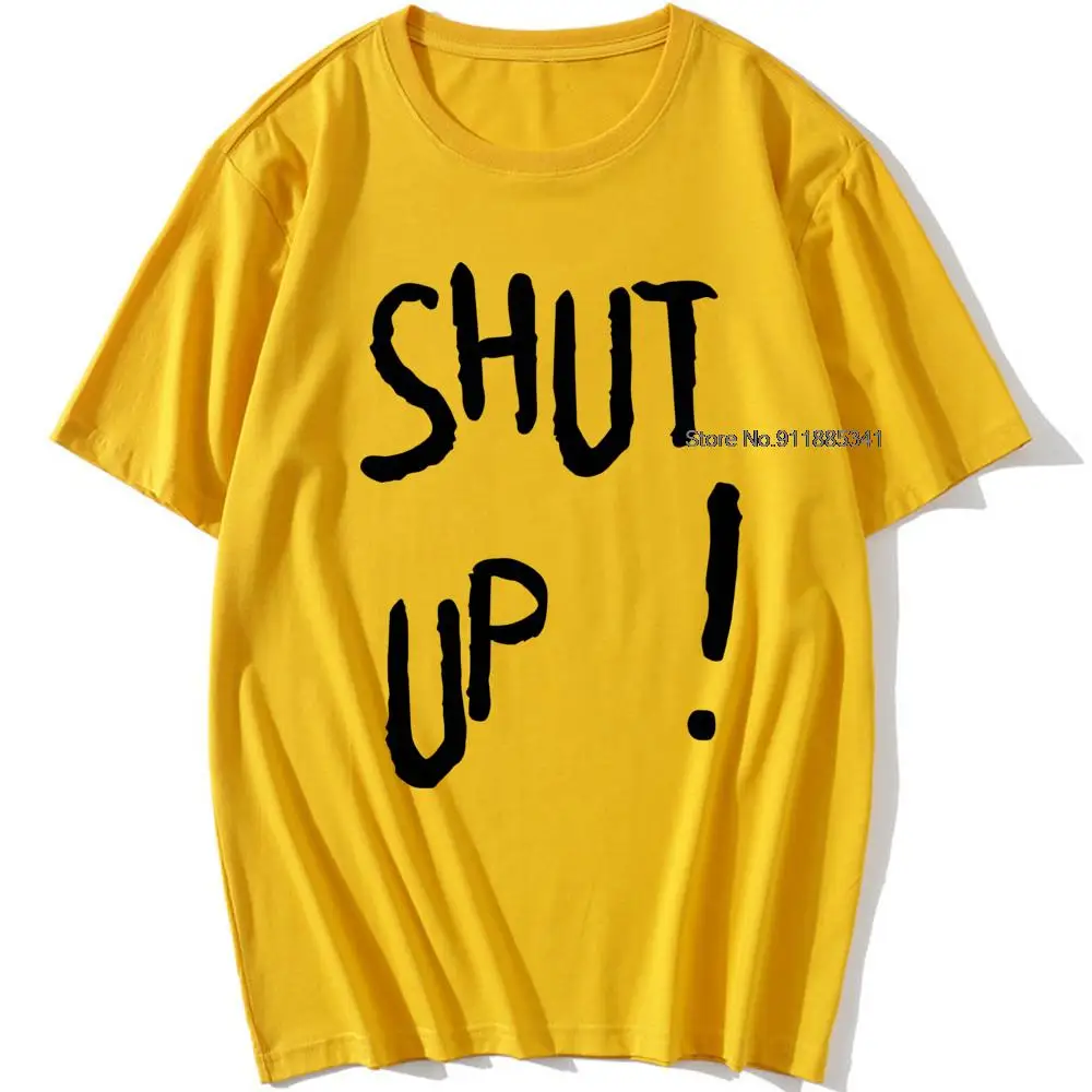 Kpop Kim Tae Hyung T Shirts SHUT UP Letter Printed TShirt Hip Hop Streetwear K-Pop Harajuku Karea Fashion Summer Cotton Top Tee