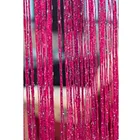 2mx 1m фотовспышка Серебряная строка фоторазветвитель шторы балдахин украшение для дома