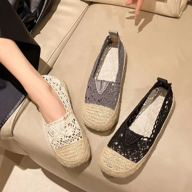 

Туфли женские на плоской подошве, повседневные теннисные туфли, трава, модные лоферы, весна-осень