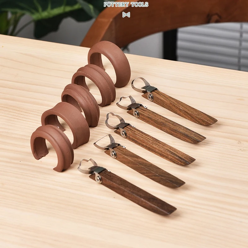 

Инструменты для керамики, ручка для чайника, инструмент «сделай сам» для глины, ручка, инструмент для быстрого прототипирования, керамическая ручка, скребок, набор инструментов для моделирования