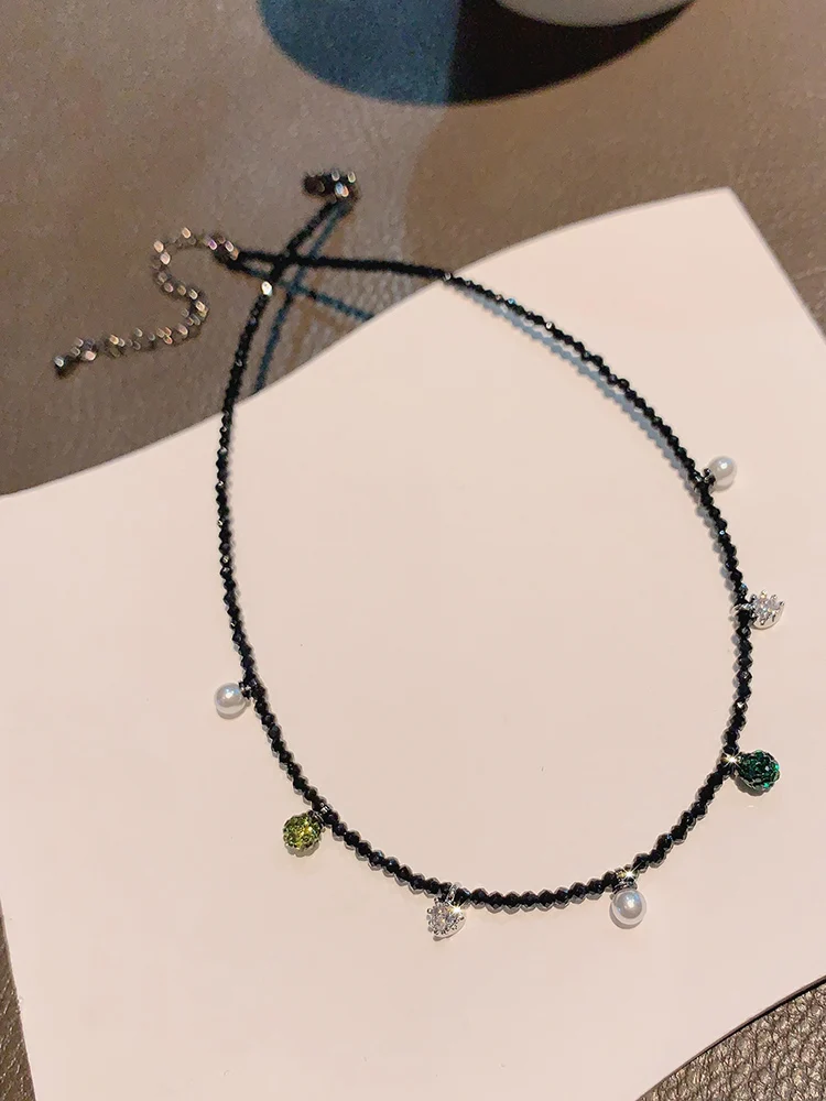 2024 новое популярное жемчужное ожерелье на ключице оригинальный дизайн