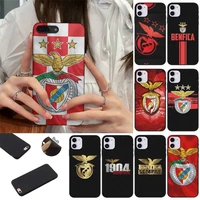 diy customer picture benfica phone case fundas shell cover for iphone 6 6s 7 8 plus xr x xs 11 12 13 mini pro max