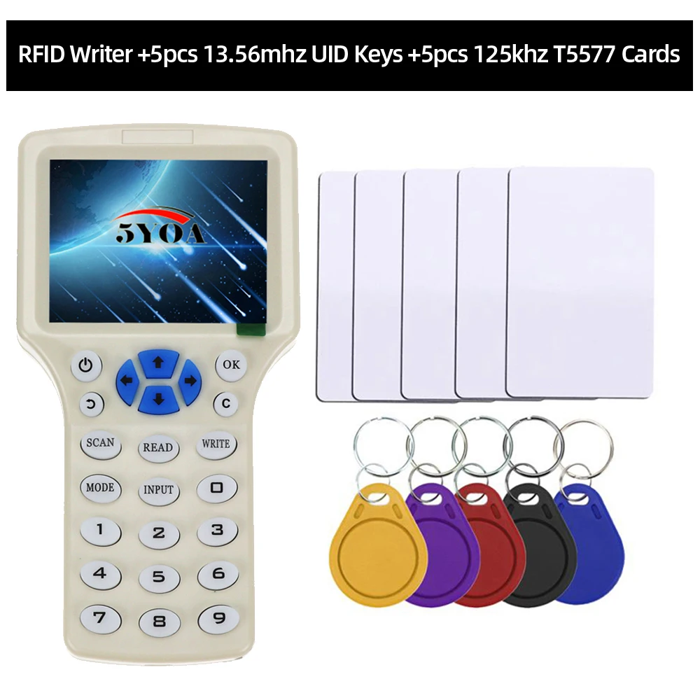 5YOA IDICW01-5EM4305-5UIDTagFY RFID-копировальный аппарат