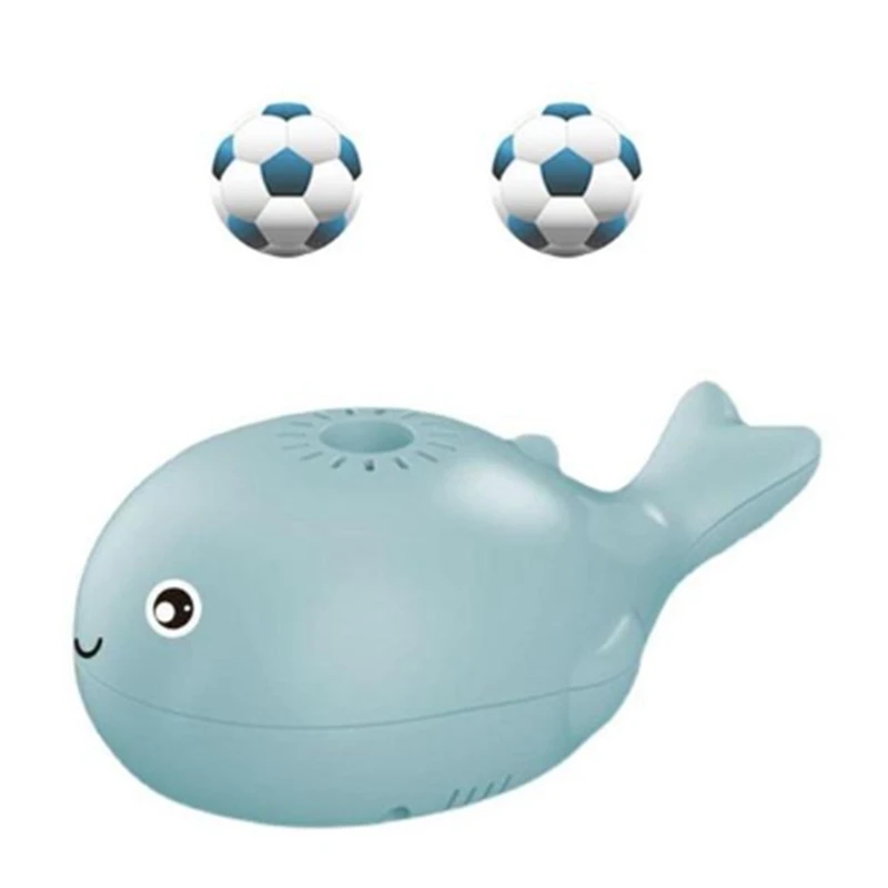 

Children Creativity Small Whale Fan Suspension Ball Battery Powered Cute Mini Hand-Held Leafless Small Fan Toys