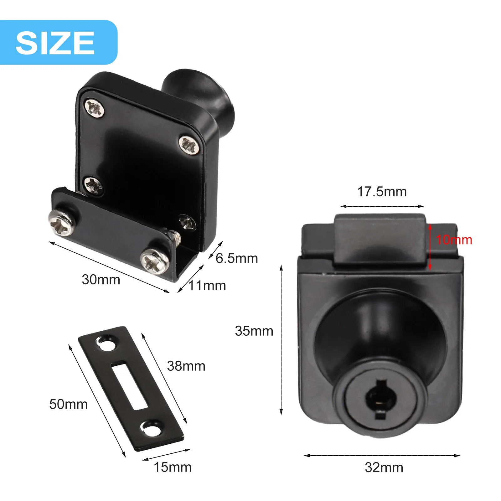 Замки для винного шкафа дверной замок домашний комплект металлический дисплей 1