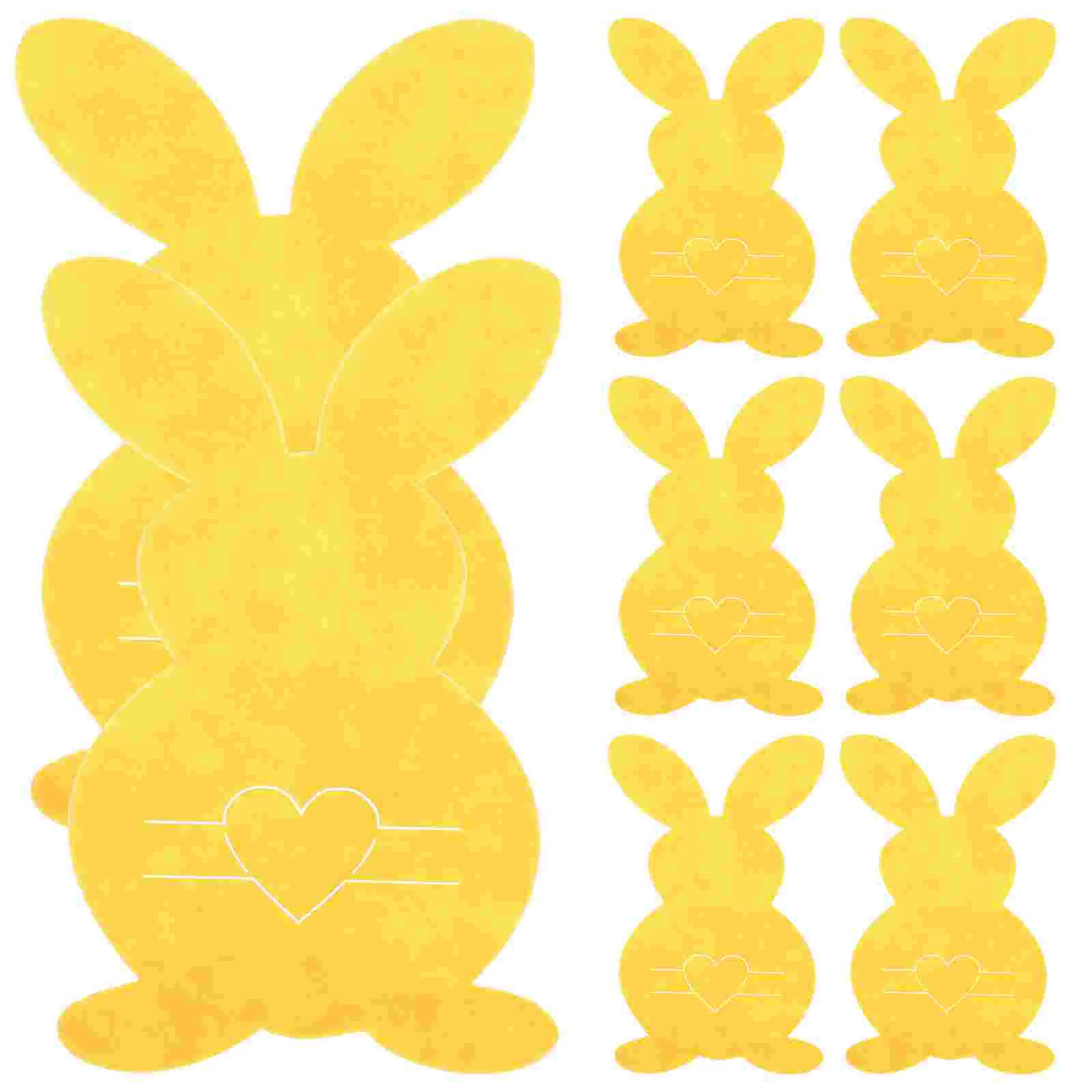 

Easter Cutlery Holder Fork Tableware Silverware Table Rabbit Pouch Decor Bunny Party Forks Decorations Decoration Spoon Utensil