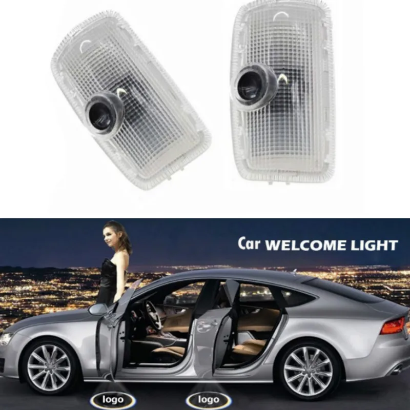 Светодиодная лампа JURUS 2 шт проектор с логотипом для автомобильной двери Infiniti Q50