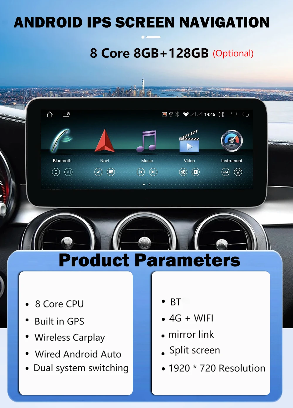 Android Auto Carplay10 25 дюймов для Mercedes Benz S Class W221 W216 2005-2013 4G Мультимедийная оригинальная