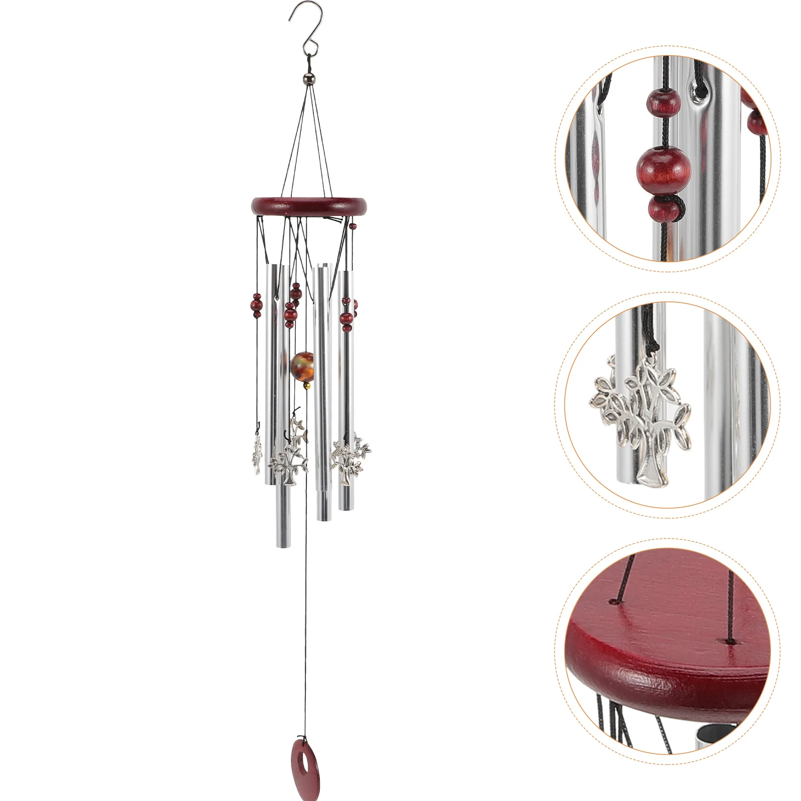 

Wind Chimes Hanging Chime Sympathy Bereavement Bell Metal Decor Bells Gift Garden Memorial Shui Feng Outside Musical Ornaments