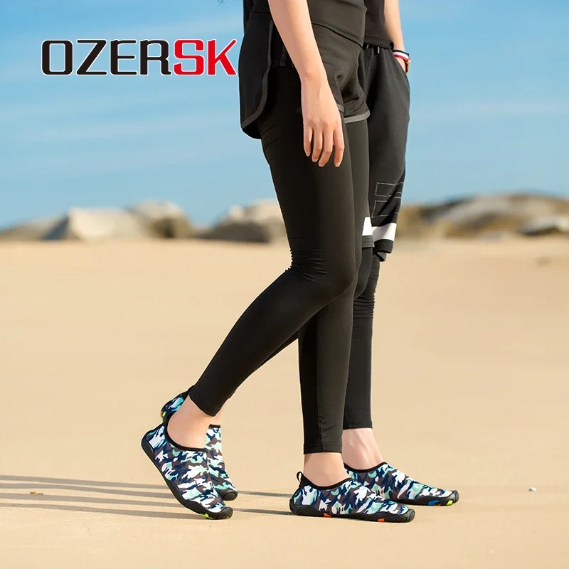 Кроссовки OZERSK унисекс пляжная обувь для воды дайвинга босинки тапочки Размеры