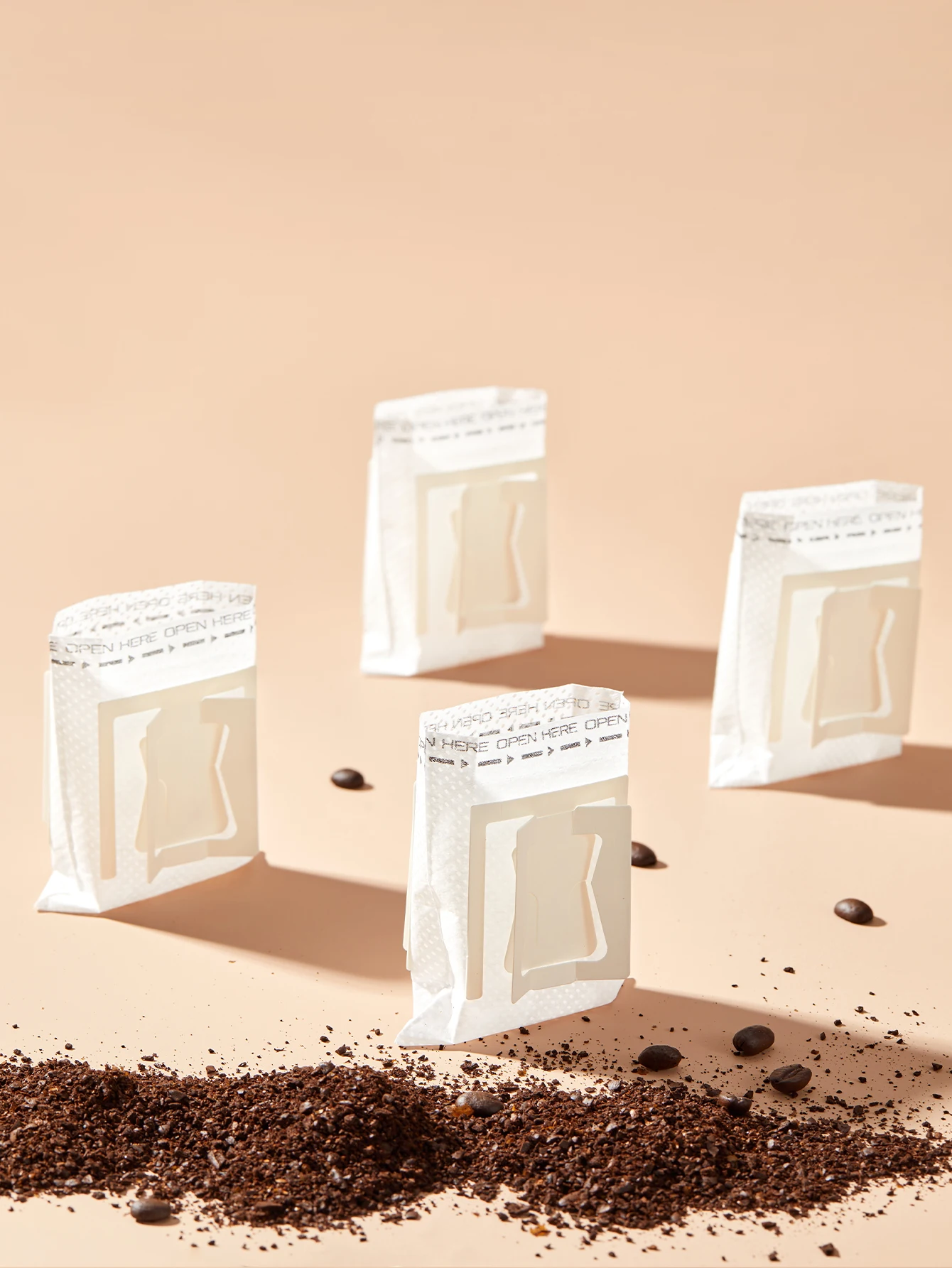 Worthbuy Нетканый Фильтр-мешок Для Кофе Одноразовые Подвесные Бумажные Пакеты