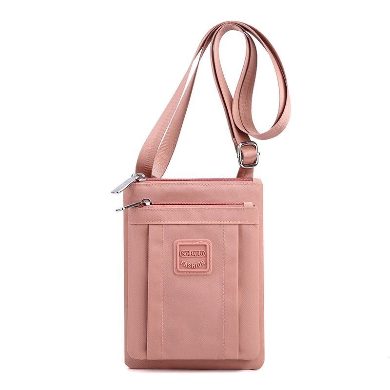 Small Girl Shoulder bags Women's Mobile Phone Crossbody Bag Mini Wallet Nylon Messenger Bags Ladies Purse