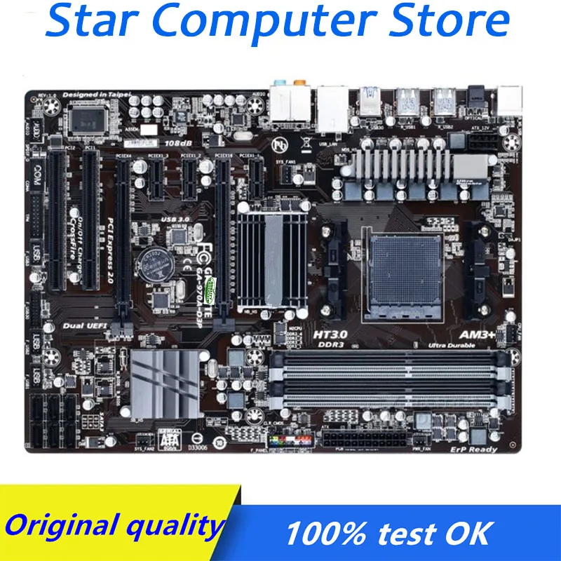 Материнская плата AM3 + для AMD 970 6070a-d3p USB3.0 SATA3 DDR3 970M ATX б/у настольная материнская |