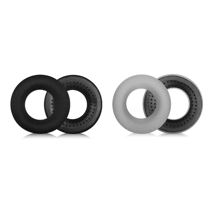 

D0UA Mesh Fabric Ear Pads Covers for DT880 Headphone Noise Cancelling Cushions Qualified Ear Pads Sleeves with Holes