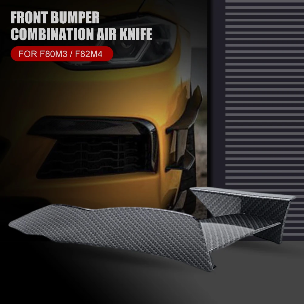 Автомобильный диффузор для переднего бампера боковое крыло юбка утюжок плавник