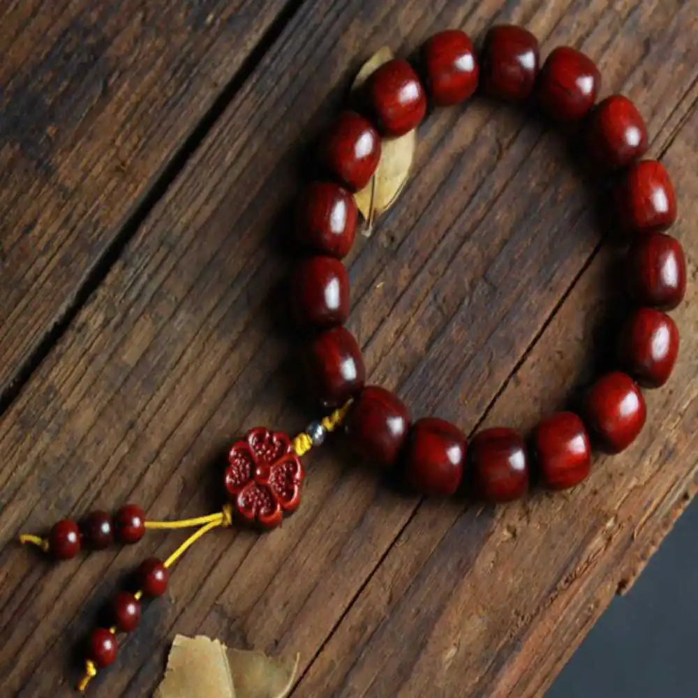 

Манжета Мужская из красного сандалового дерева, 12 мм