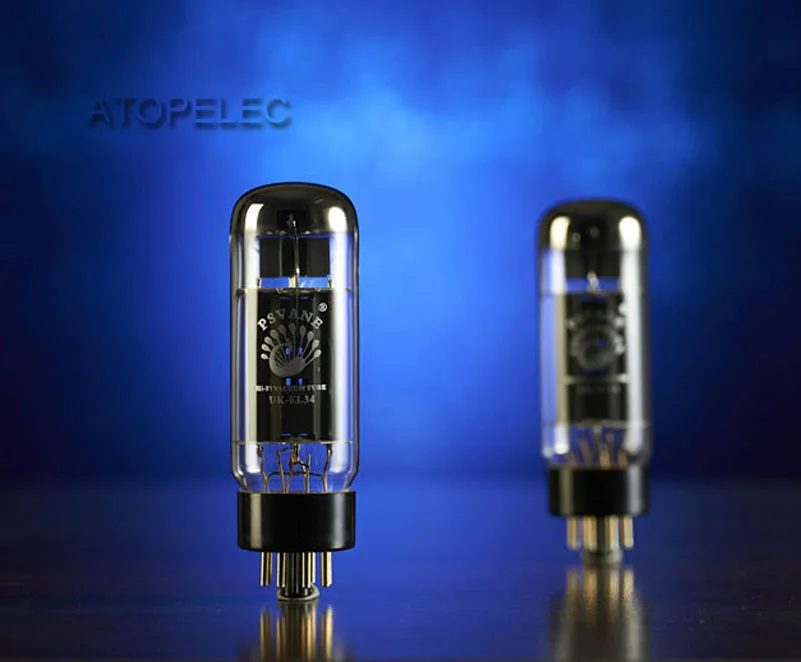 1 Matched Pair PSVANE EL34-UK Design Vacuum Tubes 6CA7 - 12 Months Warranty | Inductors