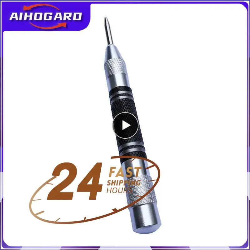 

Automatic Centre Hole Punch High-carbon Steel Spring Positioner Marking Boot Holes Starting Chisel Holes Tool