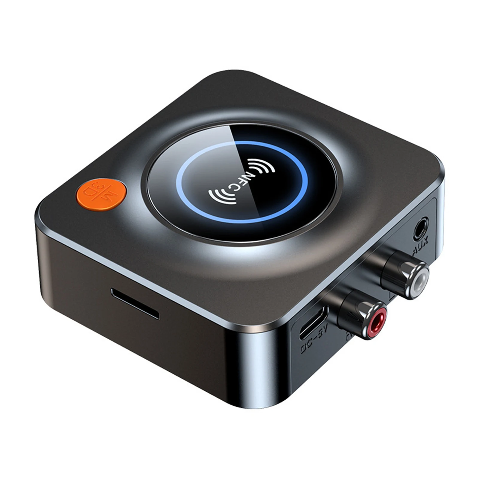 

Bluetooth 5,1 аудио адаптер 3,5 мм Aux RCA беспроводной FM-приемник передатчик поддержка TF U Disk Play пульт дистанционного управления