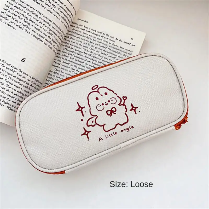 

Stationery Bag Oxford Cloth Waterproof Simple And Generous Design Boy Girl 68g Cartoon Bear Pen Case Creative Pencil Bag