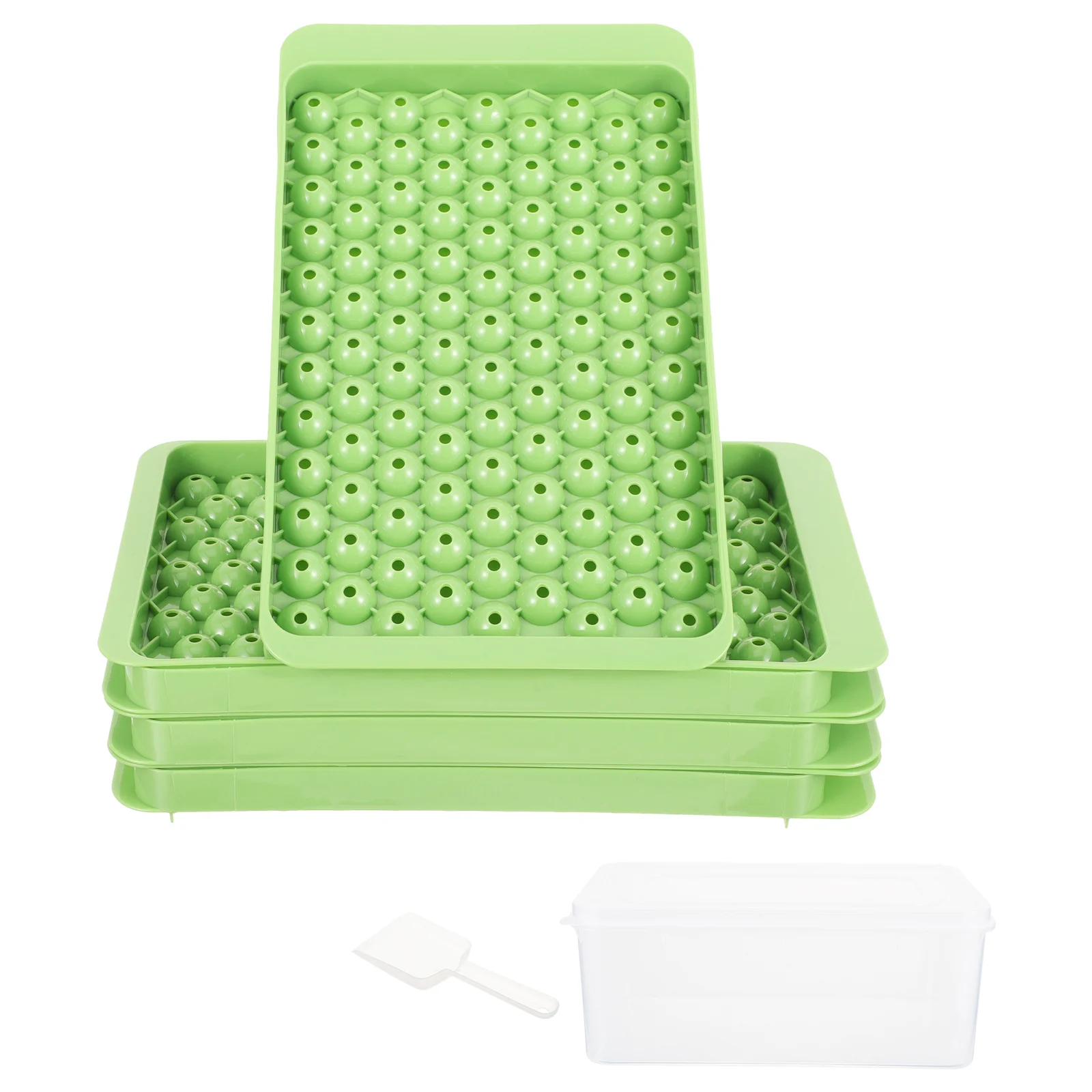 

1 Set of Ice Cube Molds Ice Maker Trays Ice Ice Cube Trays For Freezer Ice Tray for Home Kitchen