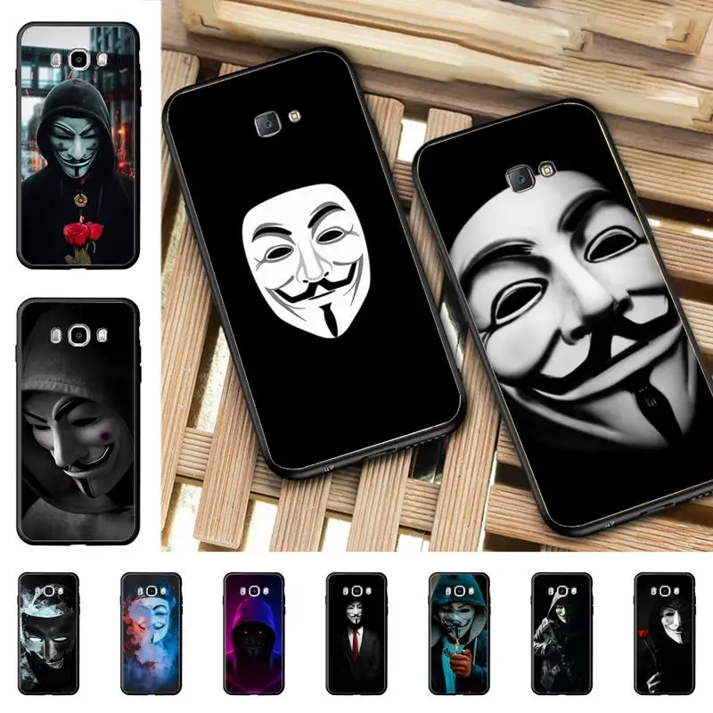 

A-Anonymouss Phone Case for Samsung J 2 3 4 5 6 7 8 prime plus 2018 2017 2016 core