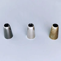diy sewing metal bell buckle stopper cord ends lock cap rope hanging buckle for bag shoes garment accessories