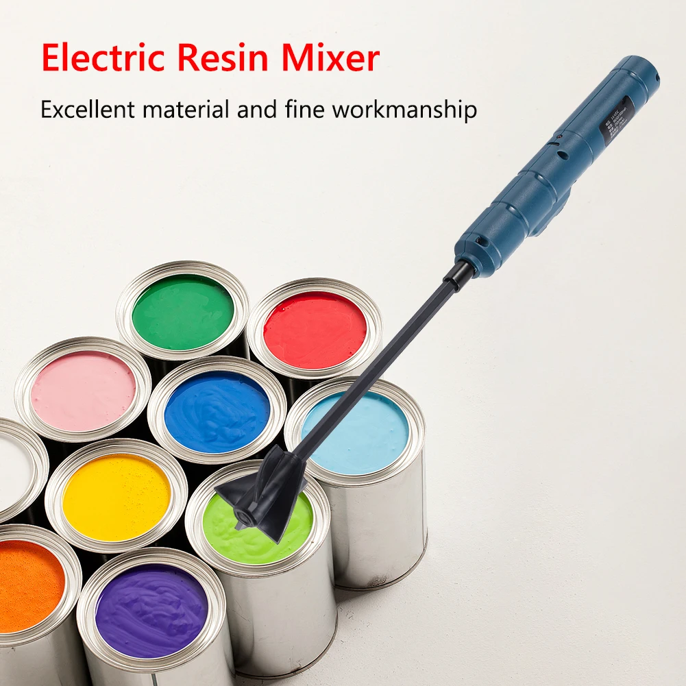 

Electric Epoxy Resin Stirrer High Capacity Battery Handheld Paint Stirring Rod Lightweight Rechargeable Jewelry Making Tools